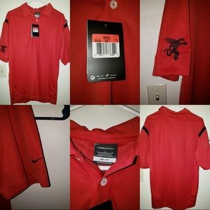 Red  Nike shirt